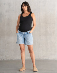 Tokyo Denim Shorts - Yo Mama Maternity