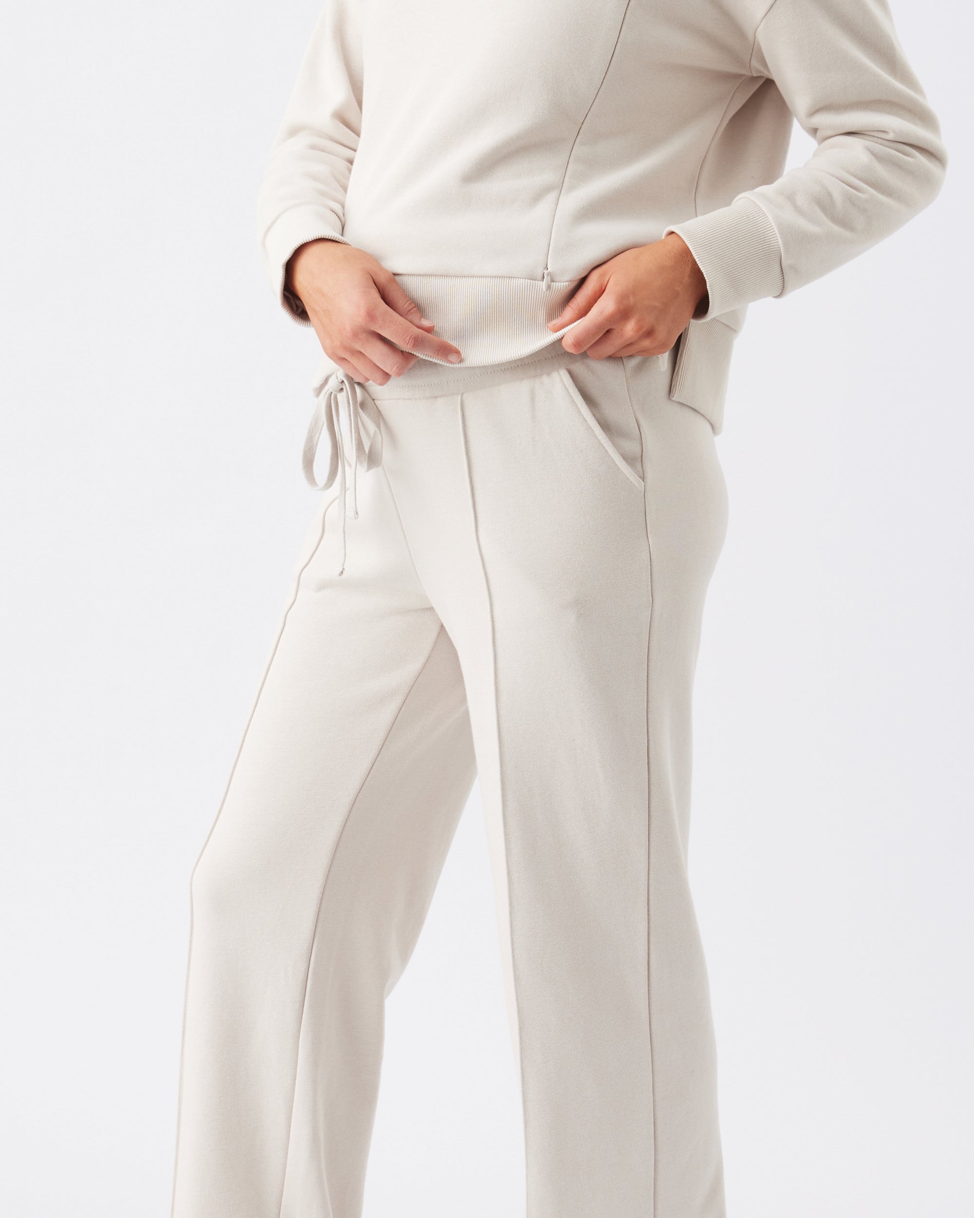Terry Wide Leg Jogger - Yo Mama Maternity