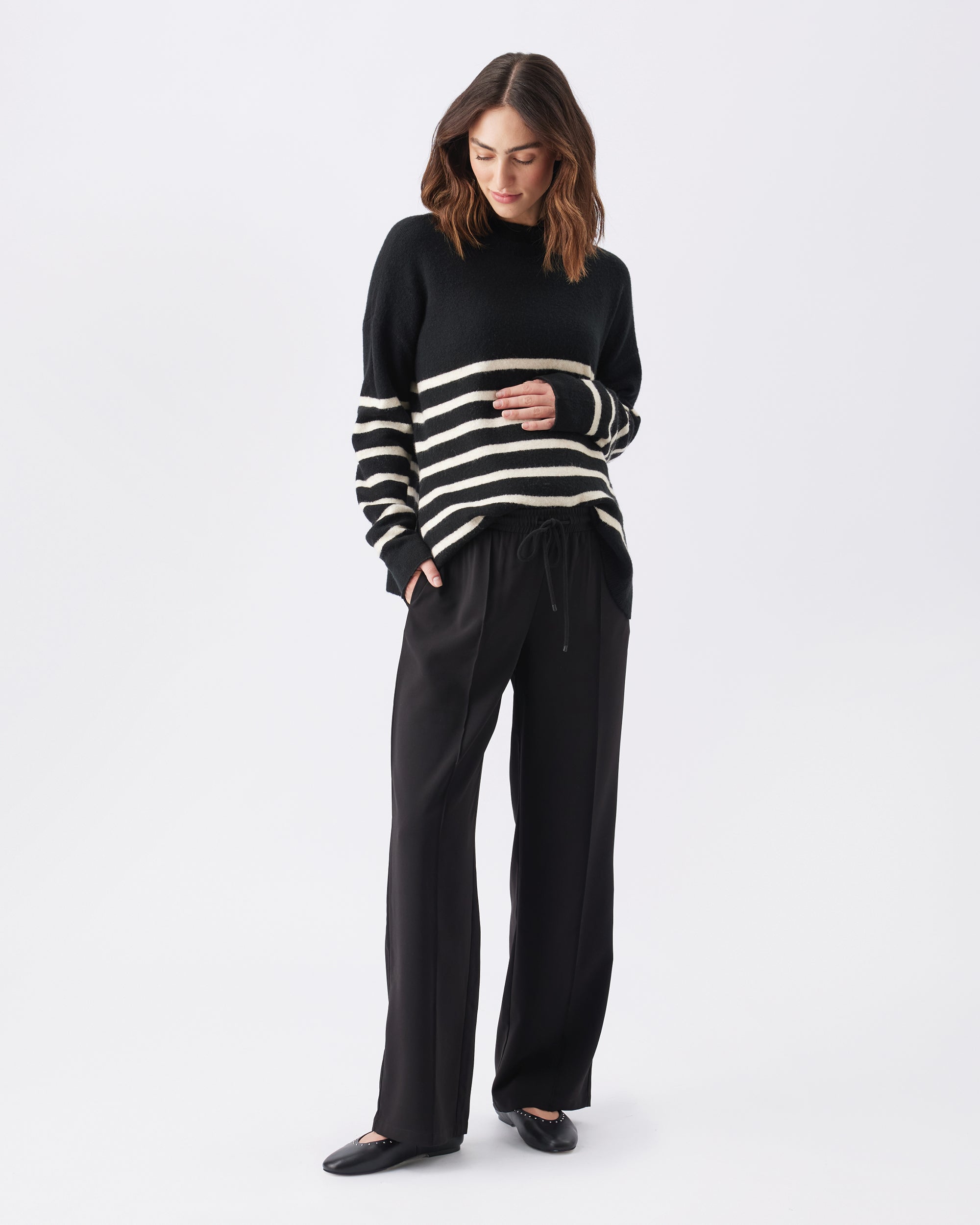 Alexa Pull On Pant - Yo Mama Maternity