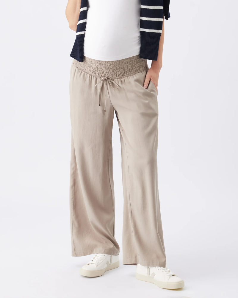 Wide Leg Tencel Pant