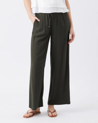 Wide Leg Tencel Pant - Yo Mama Maternity