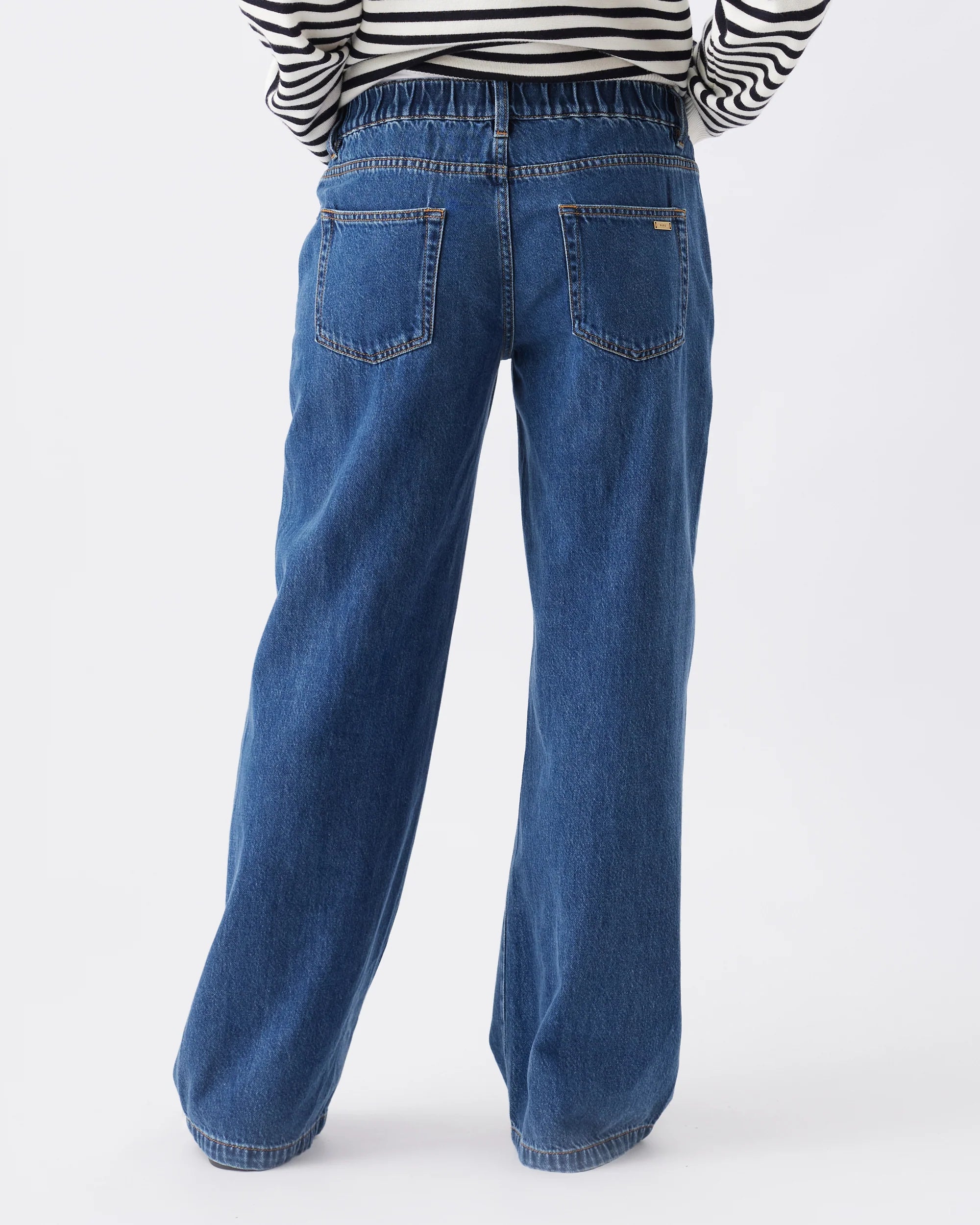 Billie Elastic Waist Denim - Yo Mama Maternity