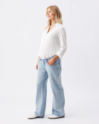 Billie Elastic Waist Denim - Yo Mama Maternity