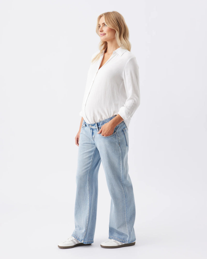 Billie Elastic Waist Denim - Yo Mama Maternity
