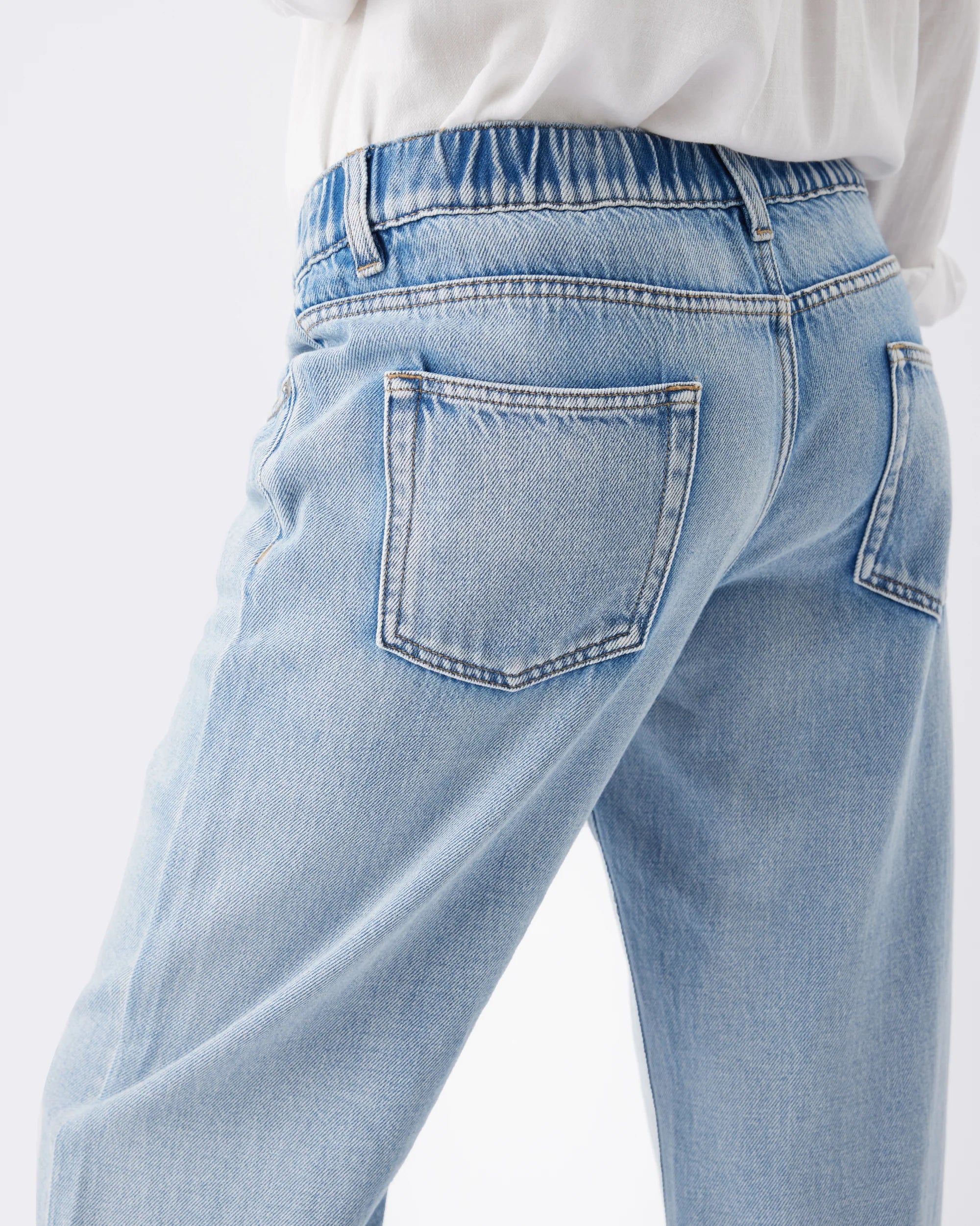 Billie Elastic Waist Denim - Yo Mama Maternity