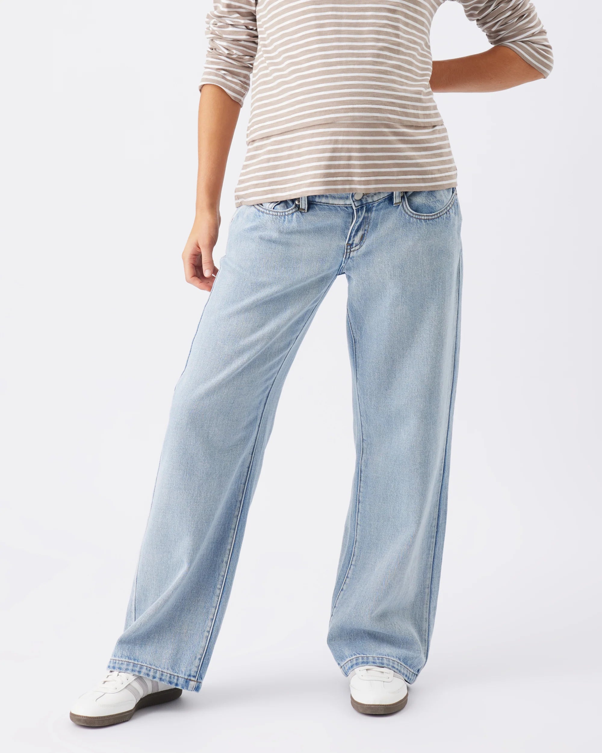 Billie Elastic Waist Denim - Yo Mama Maternity
