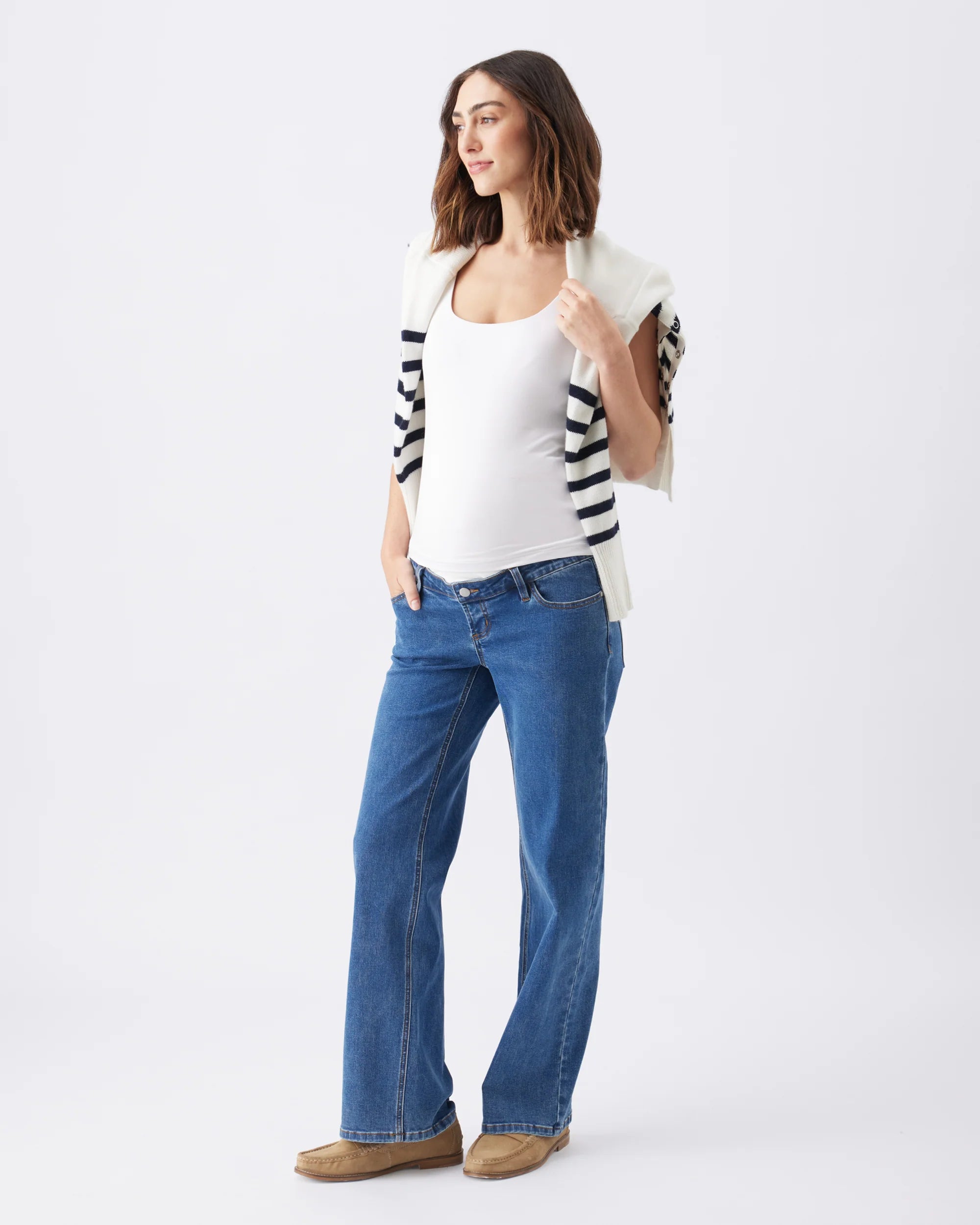 Miller Over Bump Denim - Yo Mama Maternity