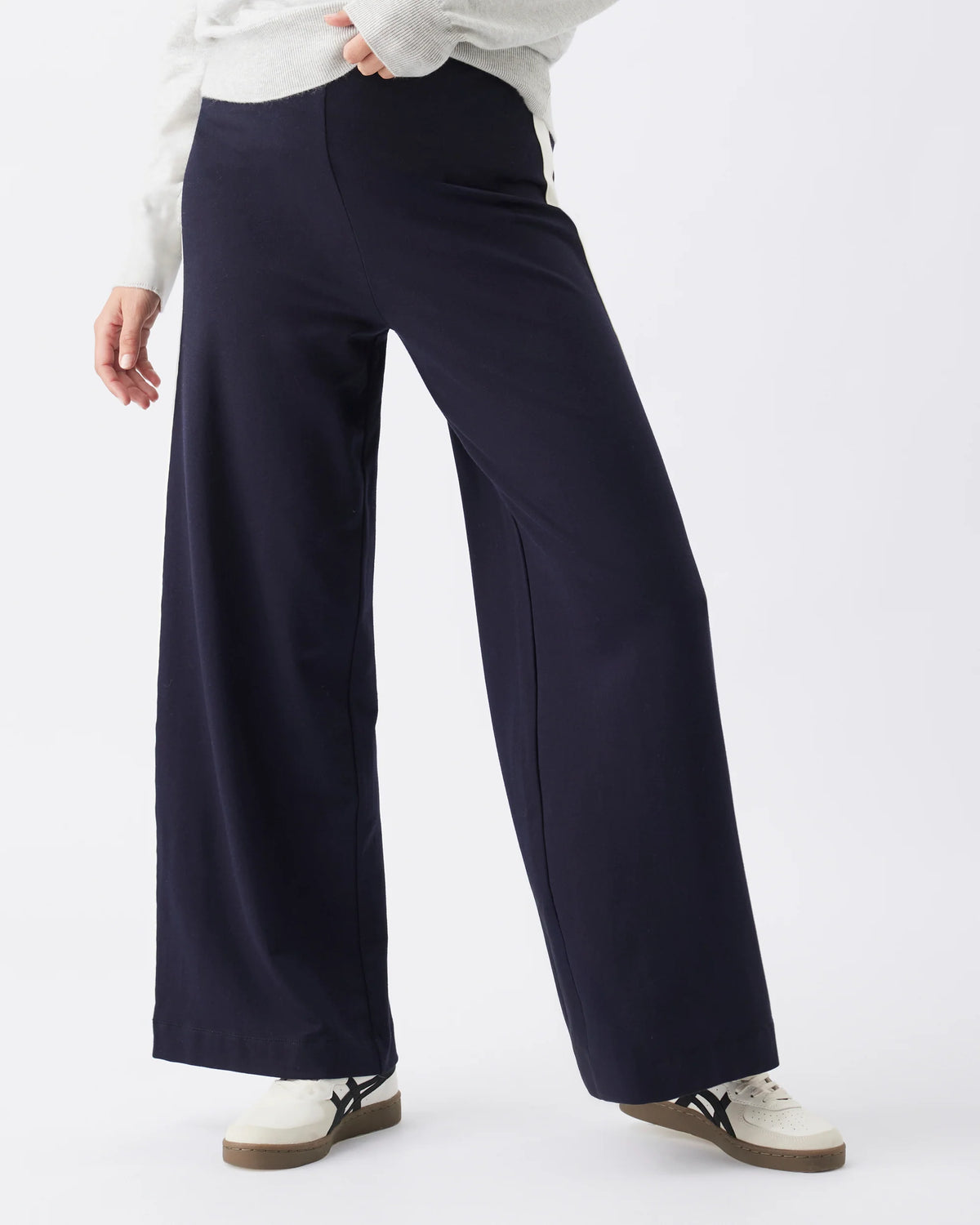 Ari Wide Leg Track Pant - Yo Mama Maternity
