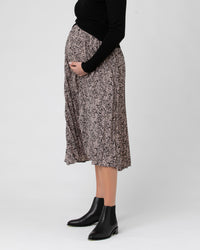 Florence Pleat Skirt - Yo Mama Maternity