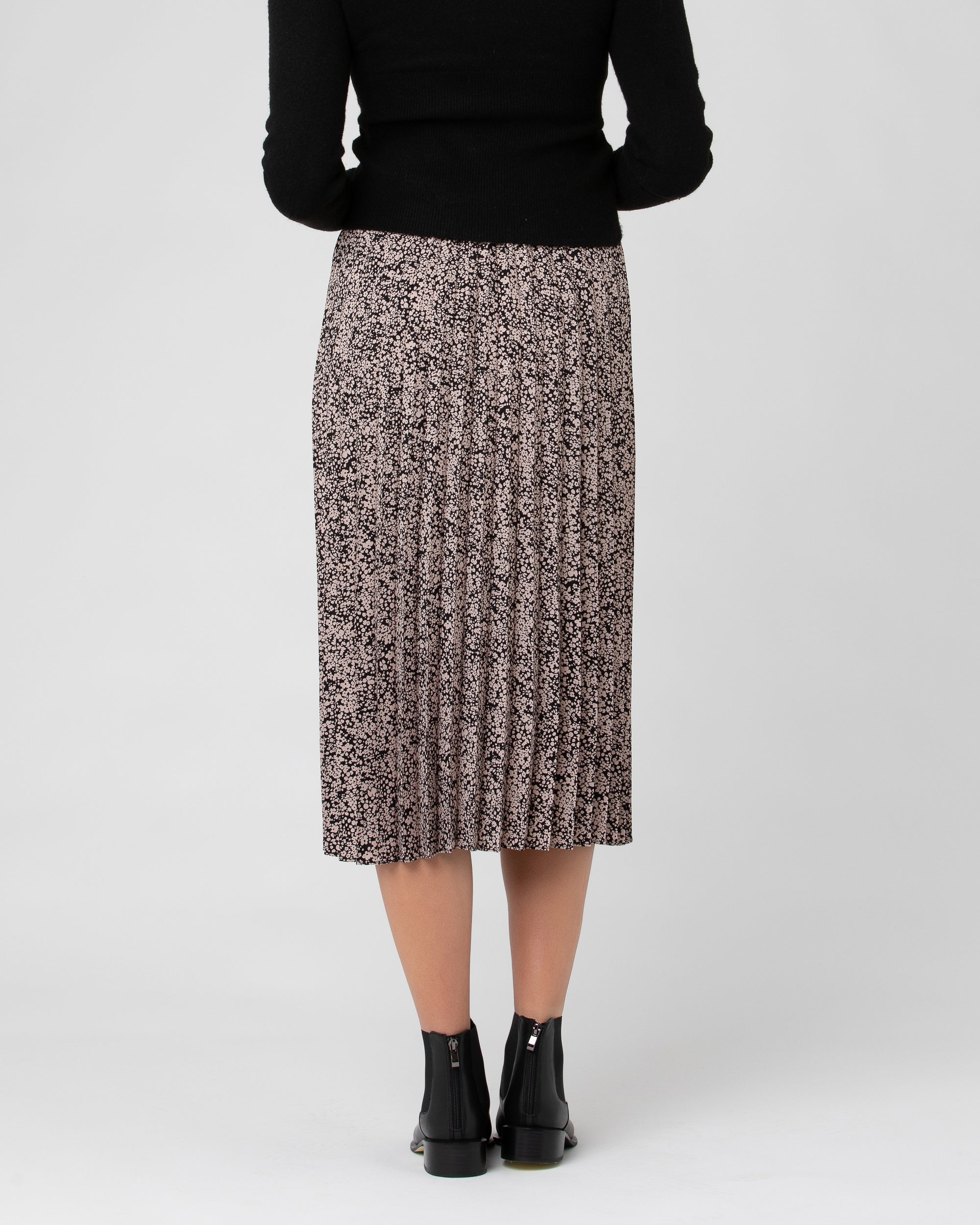 Florence Pleat Skirt - Yo Mama Maternity