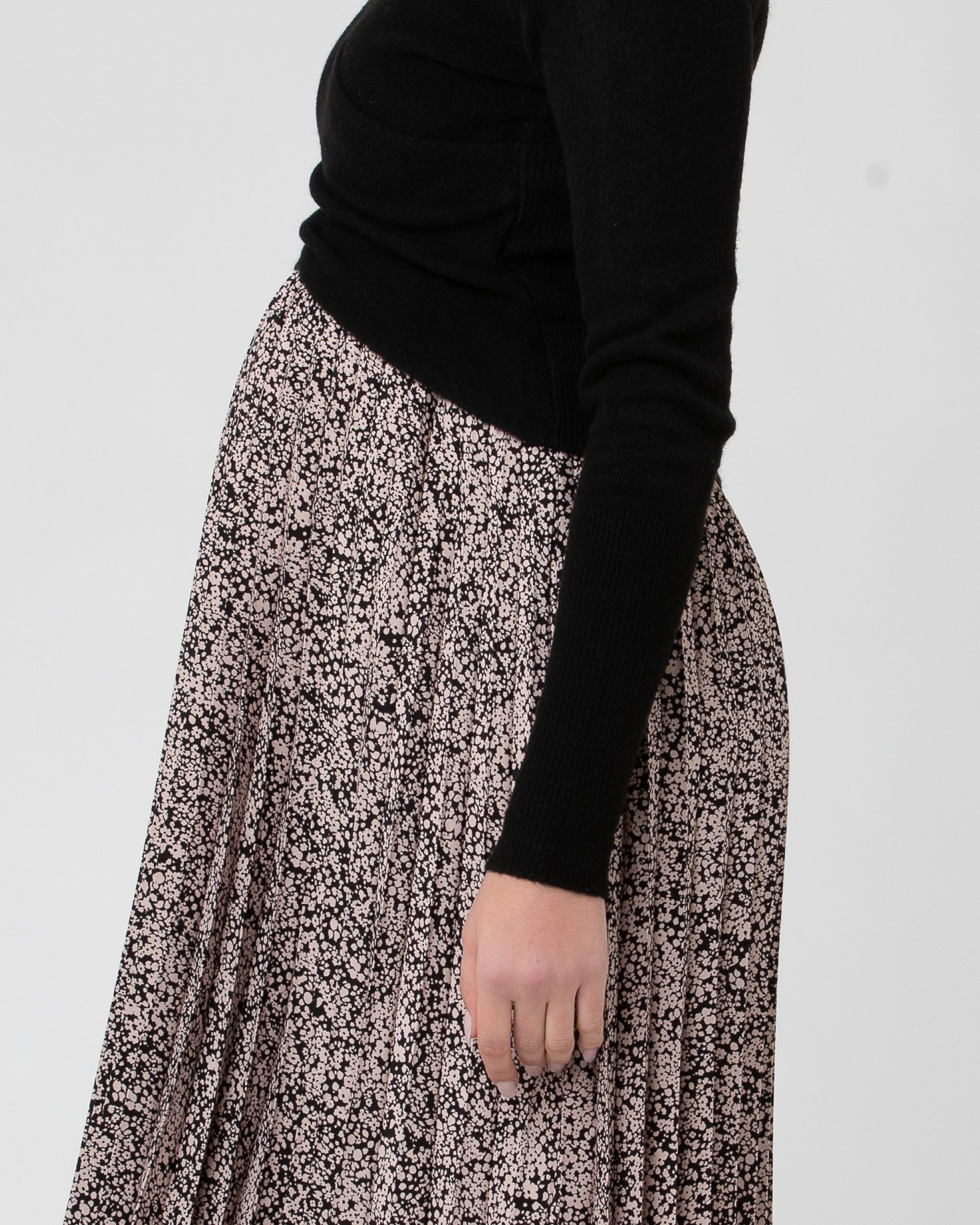 Florence Pleat Skirt - Yo Mama Maternity