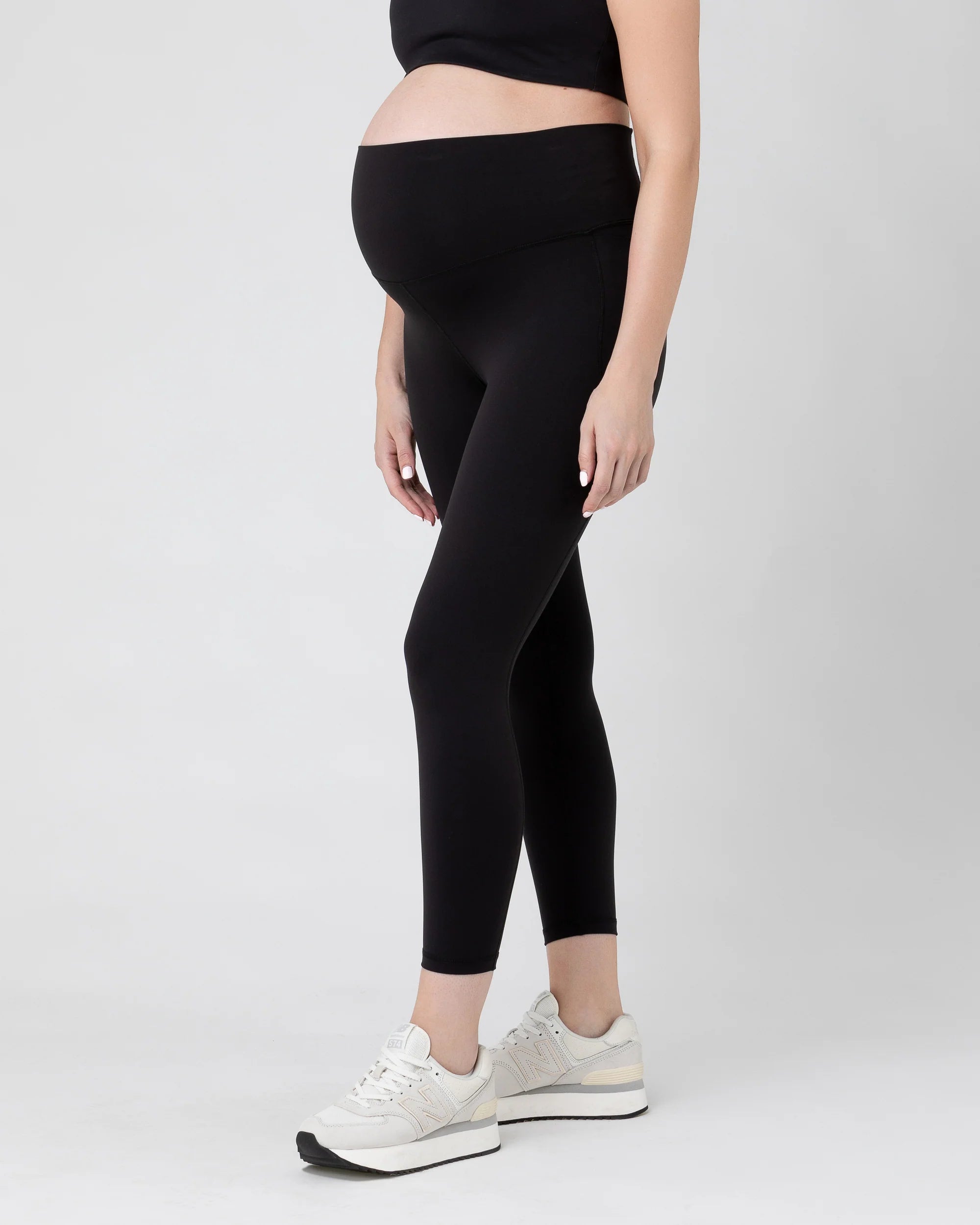 Tempo Crop Leggings - Yo Mama Maternity