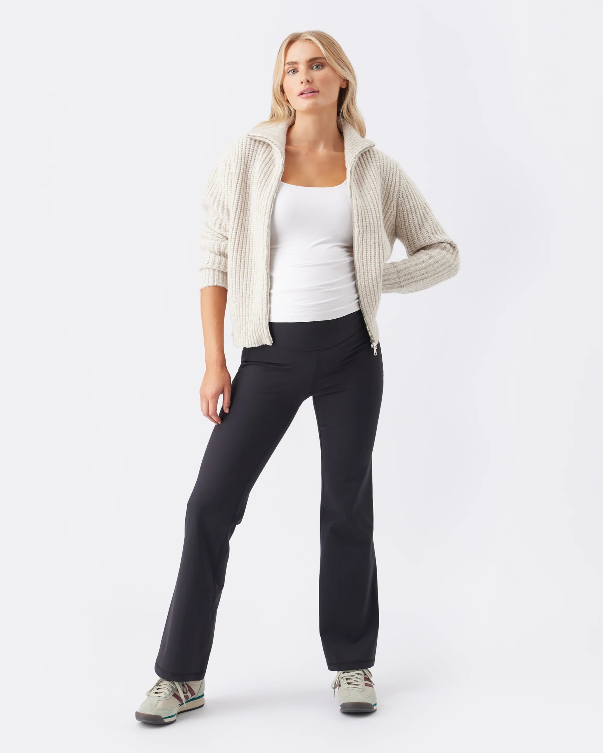 Tempo Flare Leggings - Yo Mama Maternity