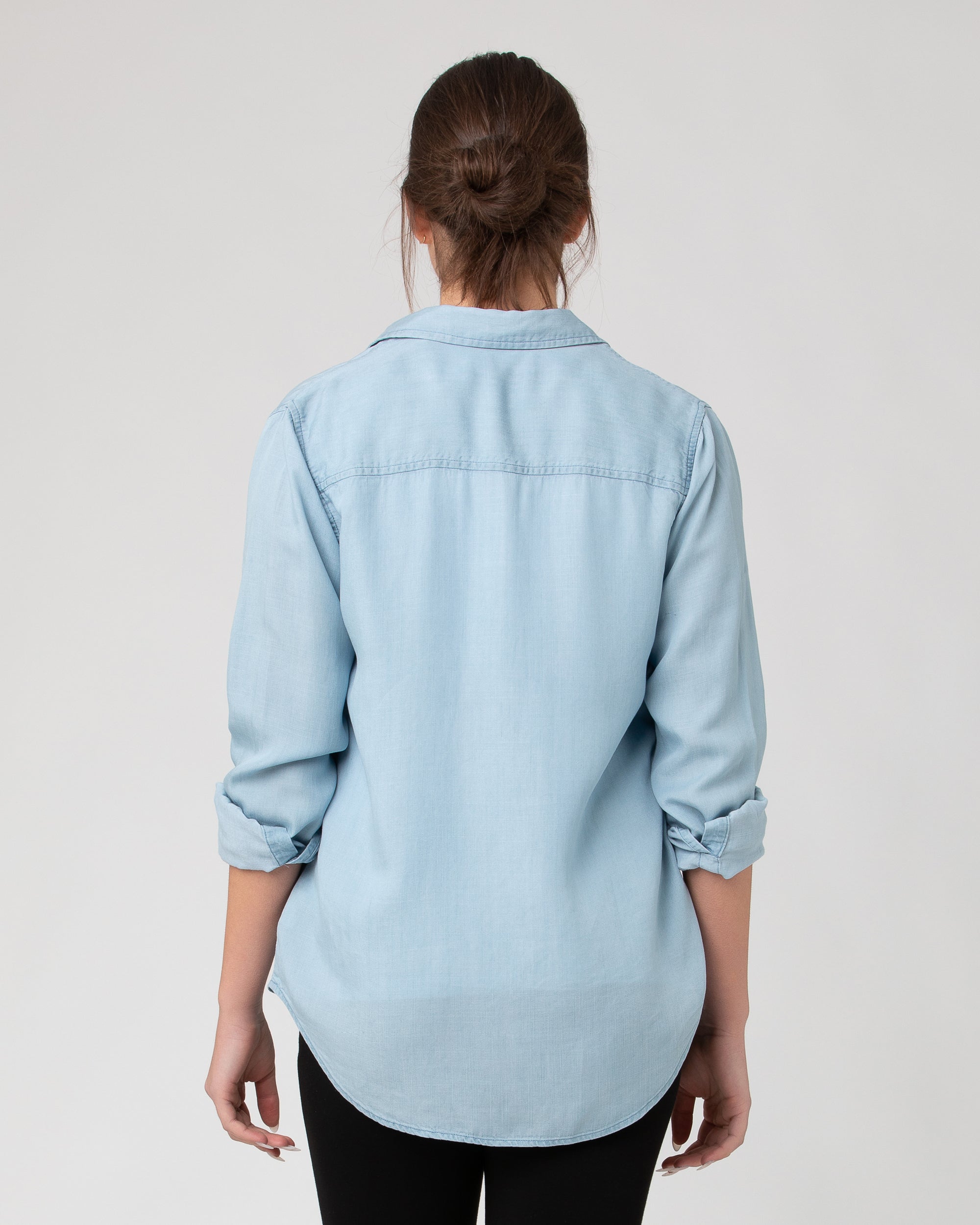 Bec Chambray Shirt - Yo Mama Maternity