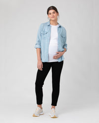 Bec Chambray Shirt - Yo Mama Maternity