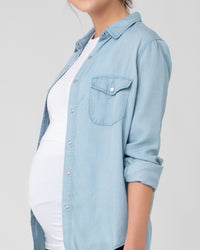 Bec Chambray Shirt - Yo Mama Maternity