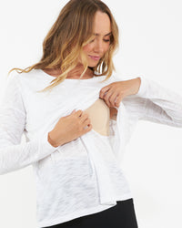 Jazmin Long Sleeve Tee - Yo Mama Maternity