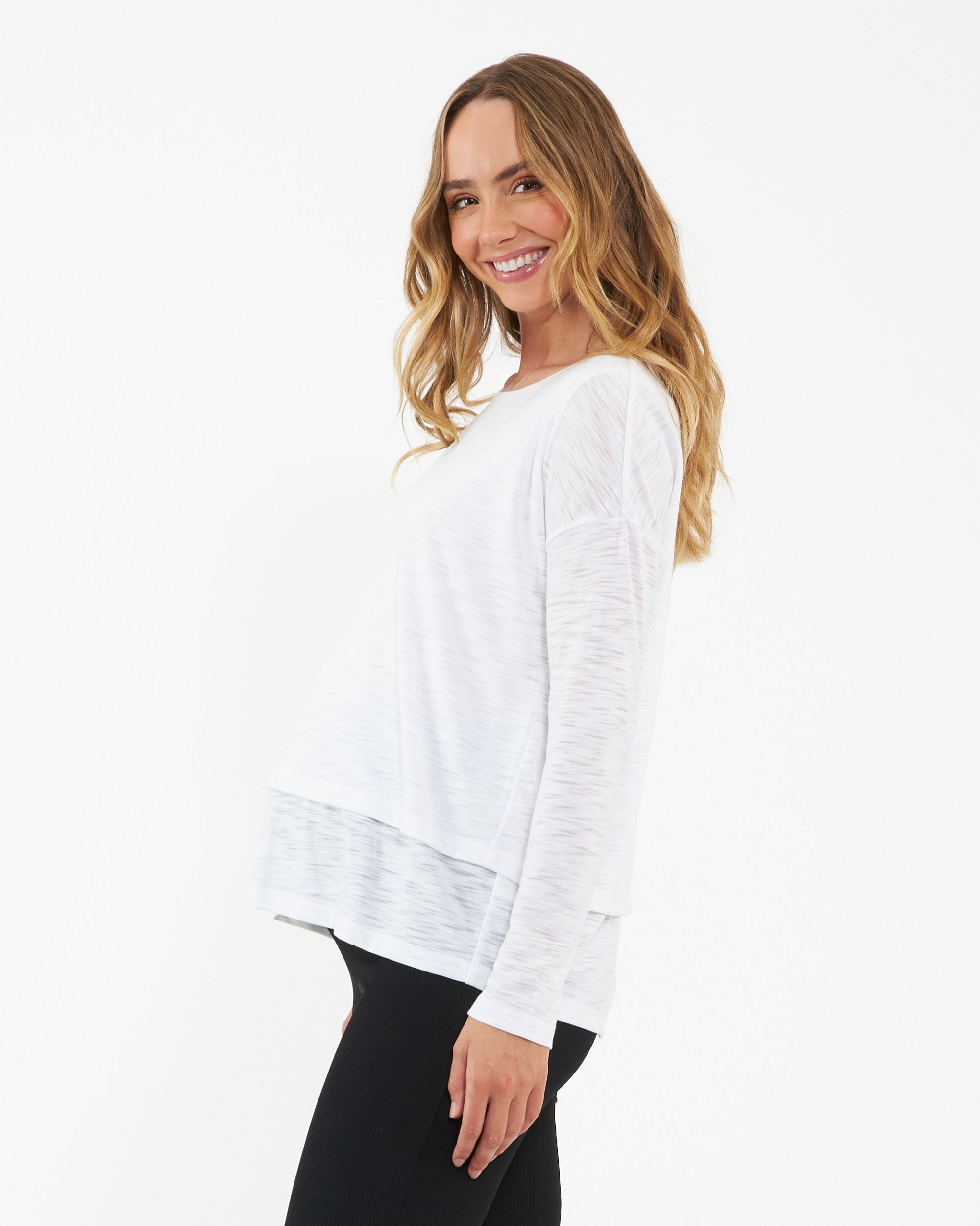 Jazmin Long Sleeve Tee - Yo Mama Maternity