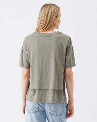 Claude Nursing Friendly Tee - Yo Mama Maternity