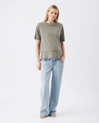 Claude Nursing Friendly Tee - Yo Mama Maternity