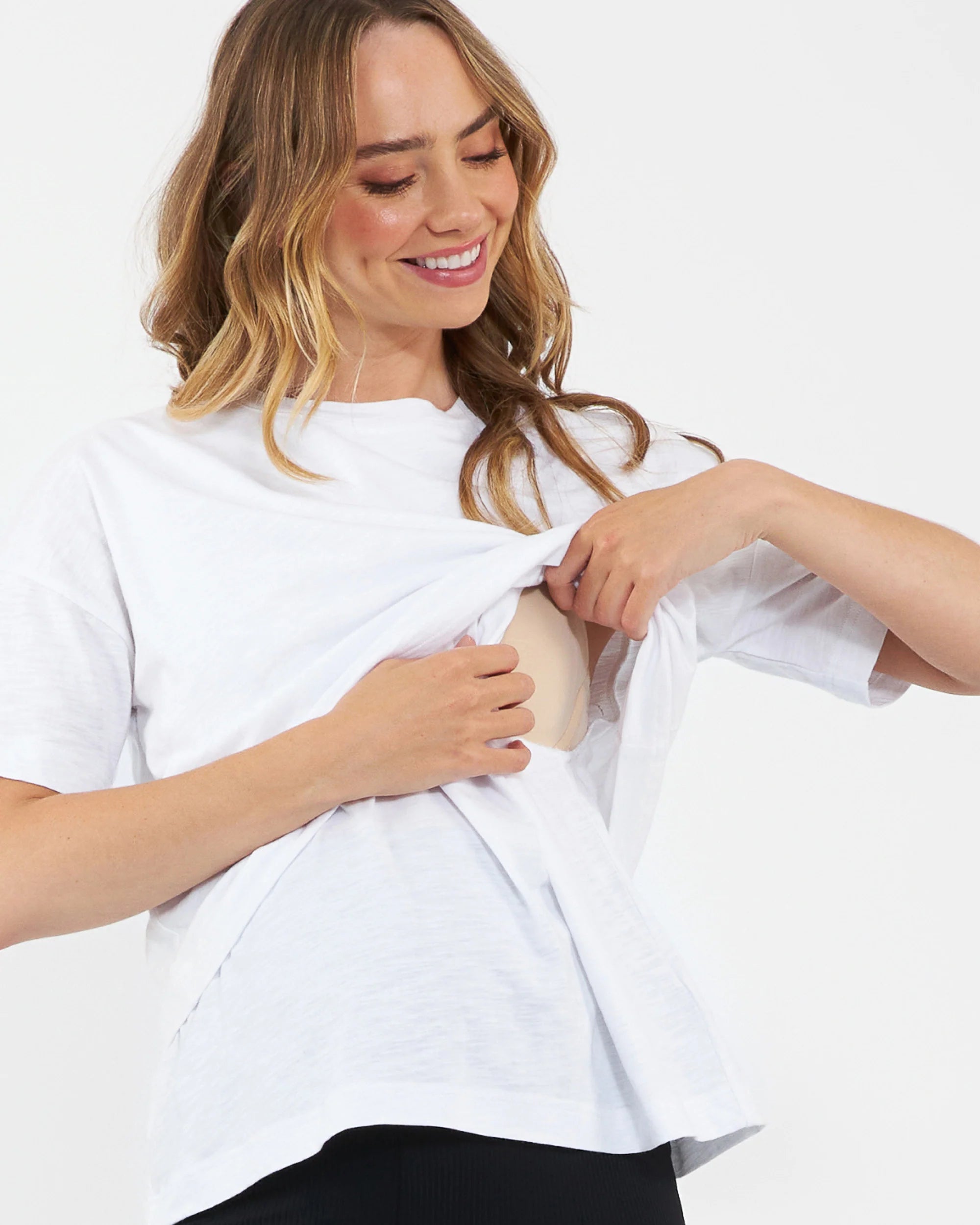 Claud Nursing Friendly Tee - Yo Mama Maternity