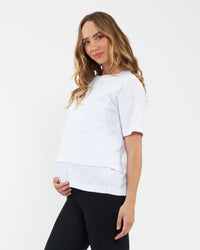 Claud Nursing Friendly Tee - Yo Mama Maternity