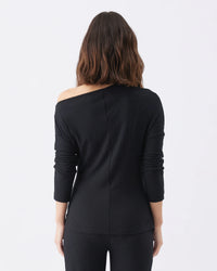 Off Shoulder Rib Top - Yo Mama Maternity
