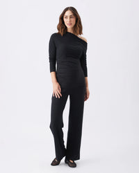 Off Shoulder Rib Top - Yo Mama Maternity