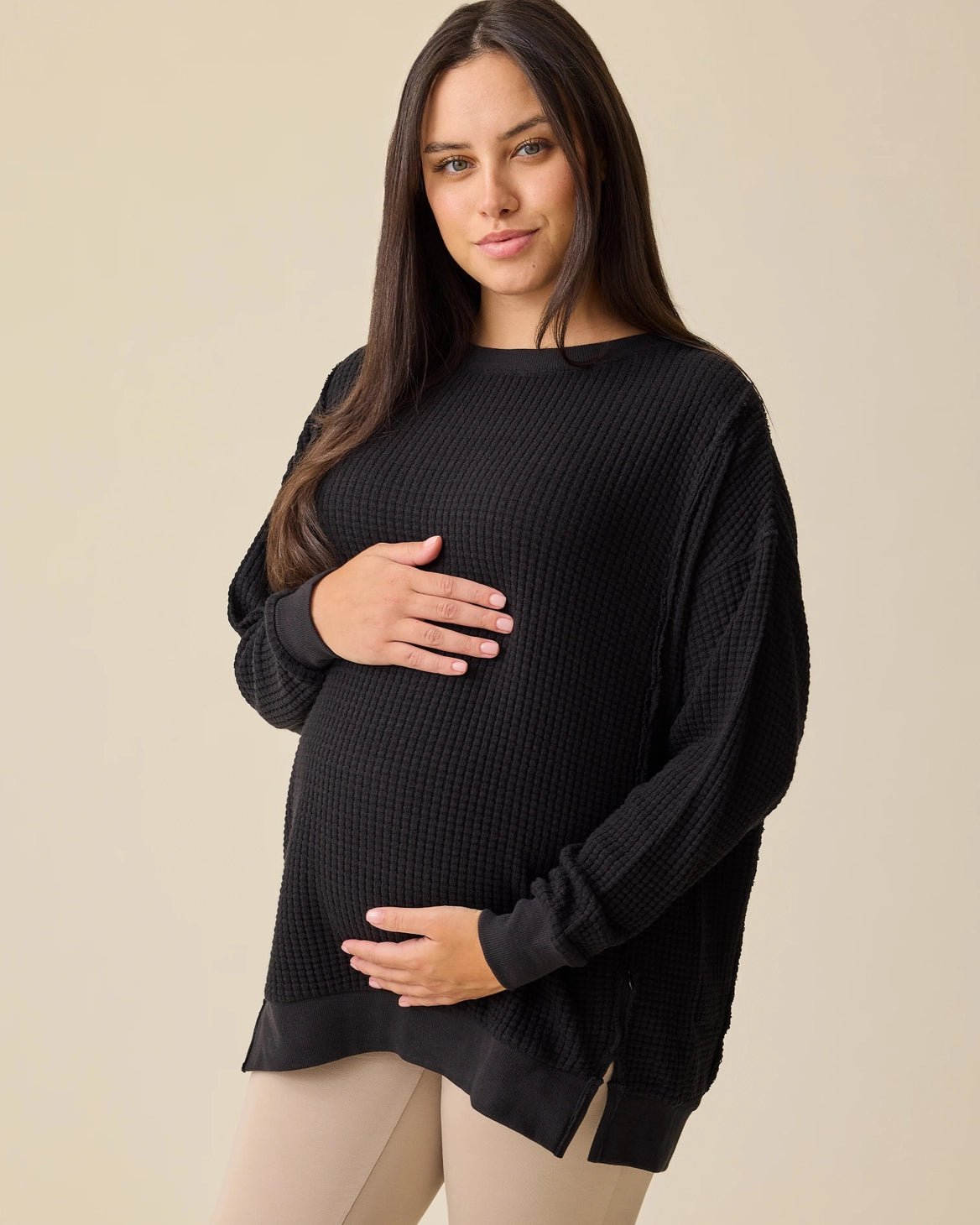 Joelle Thermal Maternity & Nursing Top - Yo Mama Maternity