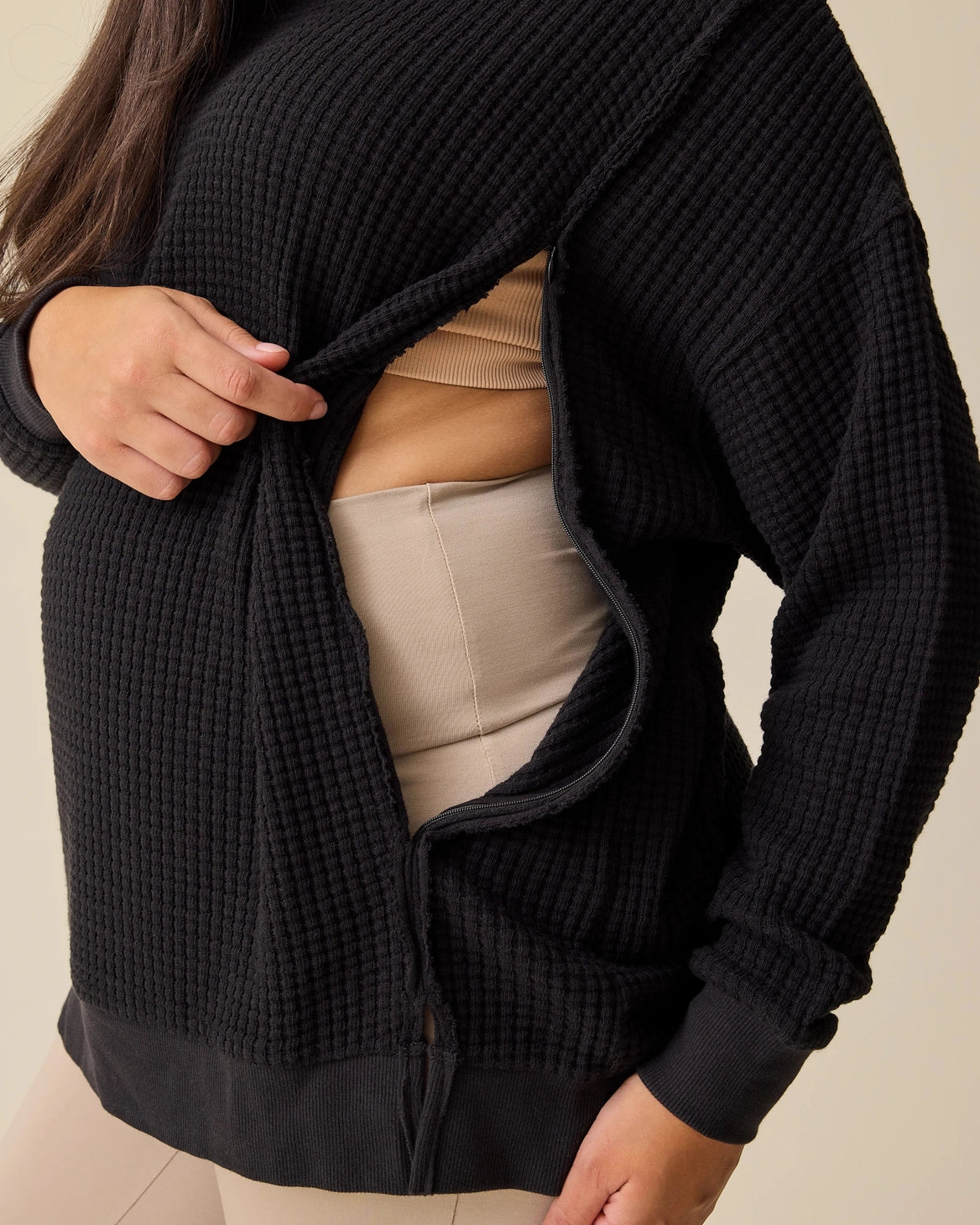 Joelle Thermal Maternity & Nursing Top - Yo Mama Maternity