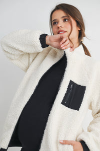 Aspen Short Teddy Fleece - Yo Mama Maternity