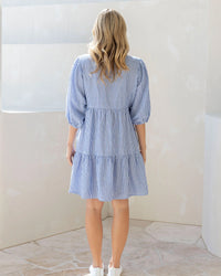 Freya Tiered Shirt Dress - Yo Mama Maternity
