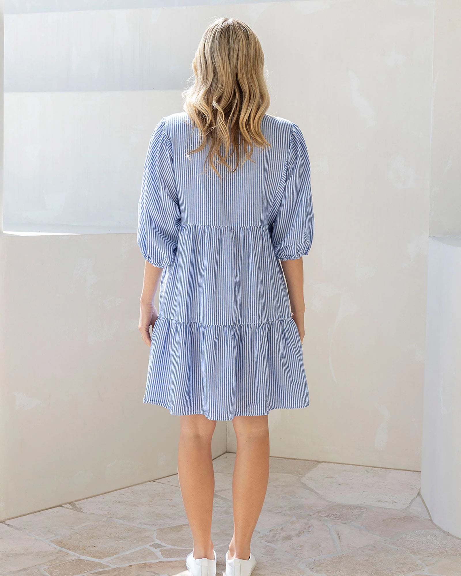Freya Tiered Shirt Dress - Yo Mama Maternity