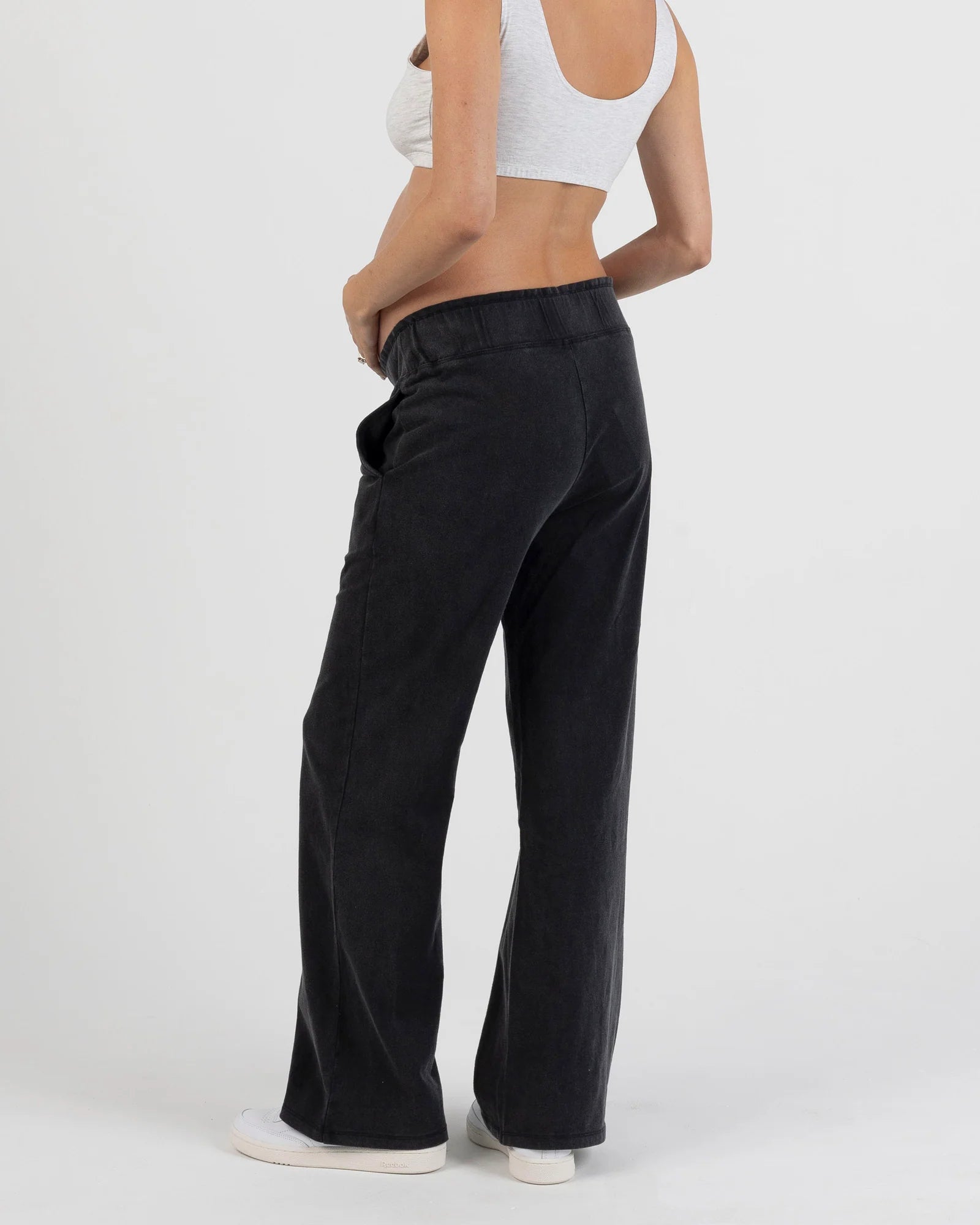 Axel Acid Wash Trousers - Yo Mama Maternity