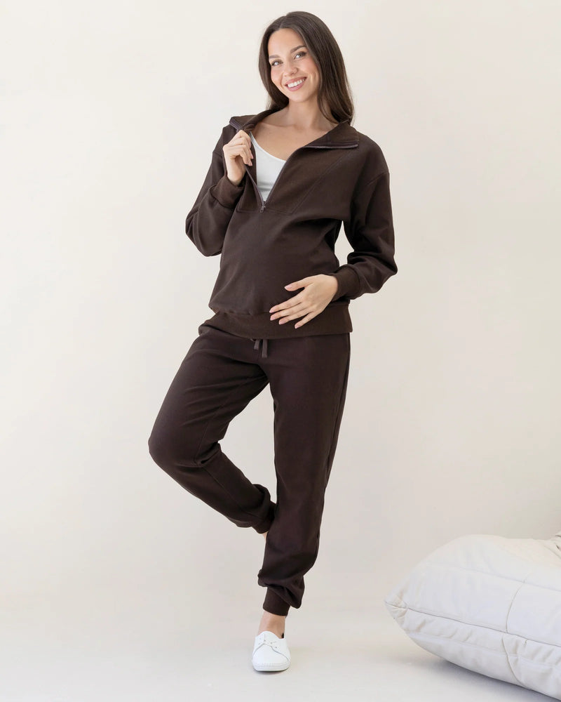 Calla Two-Piece Tracksuit - Yo Mama Maternity