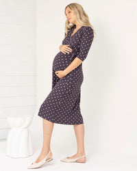 Eve Midi Wrap Dress