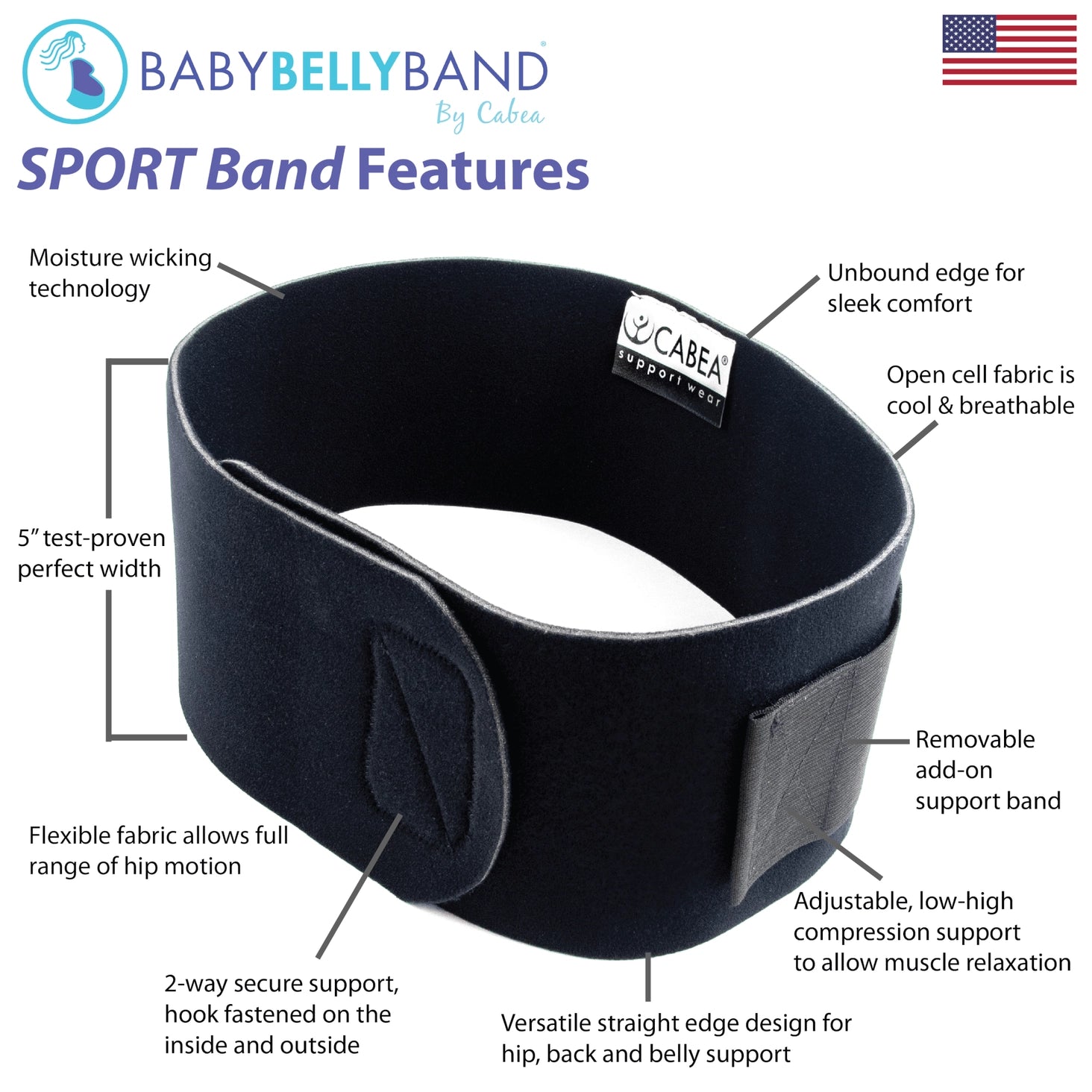 Lightweight Support Band - Yo Mama Maternity