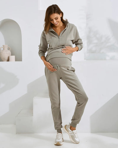 Calla Two-Piece Tracksuit - Yo Mama Maternity