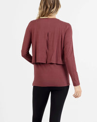 Leoni Solid Tee - Yo Mama Maternity