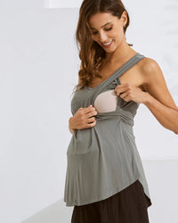 Maternity & Nursing Swing Tank - Yo Mama Maternity