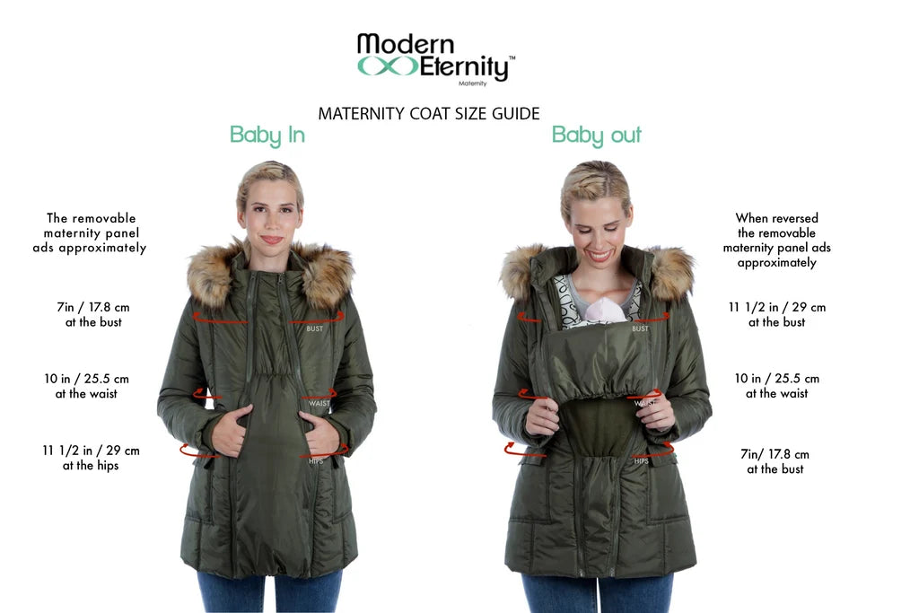 Harper 3 in 1 Coat - Yo Mama Maternity