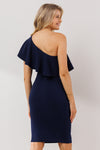 Fitted One Shoulder Dress - Yo Mama Maternity