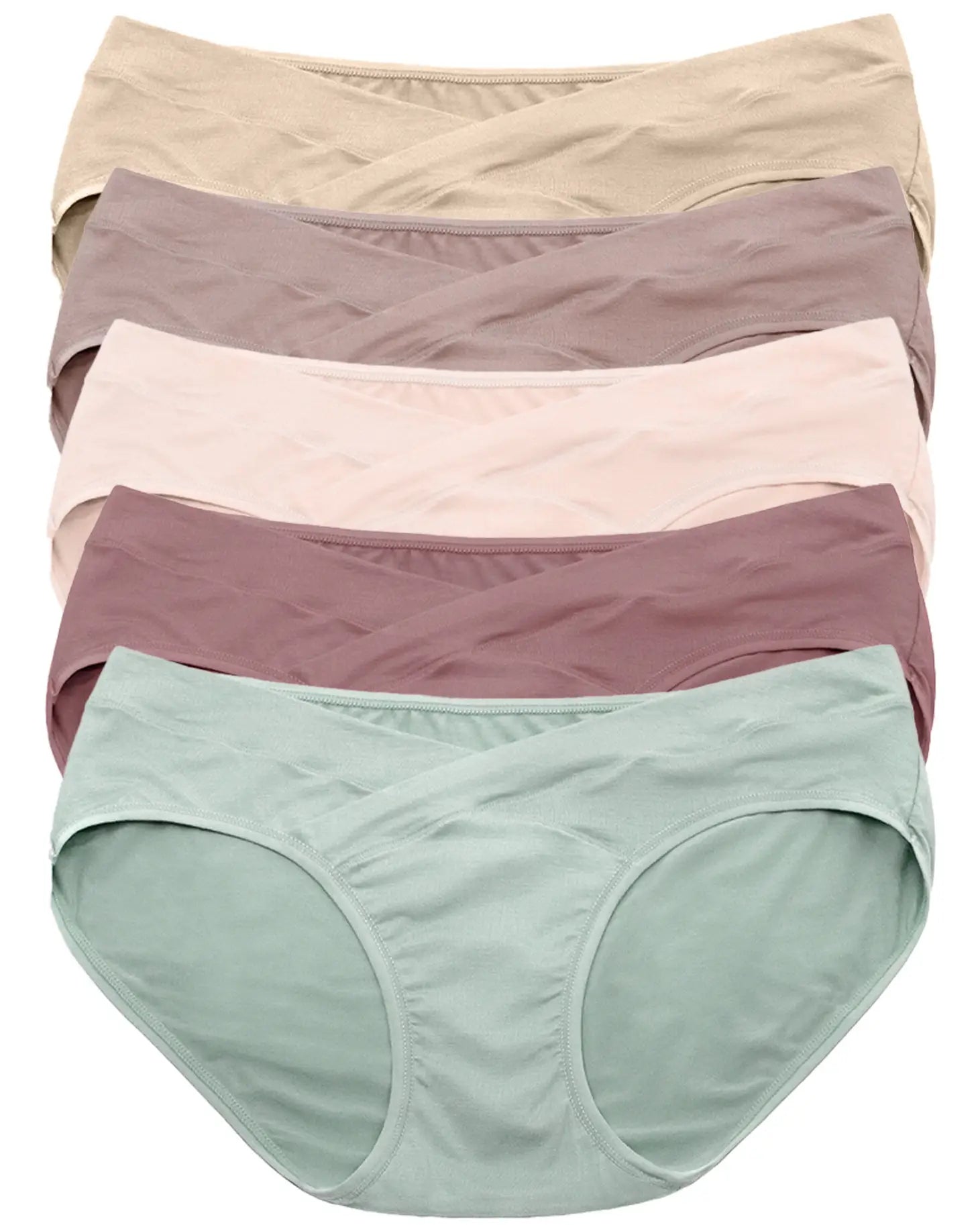 Buy Portal Stay-Fit Under The Bump Hipster Maternity Underwear Pregnancy  Panties 5-PK S Online at desertcartZimbabwe