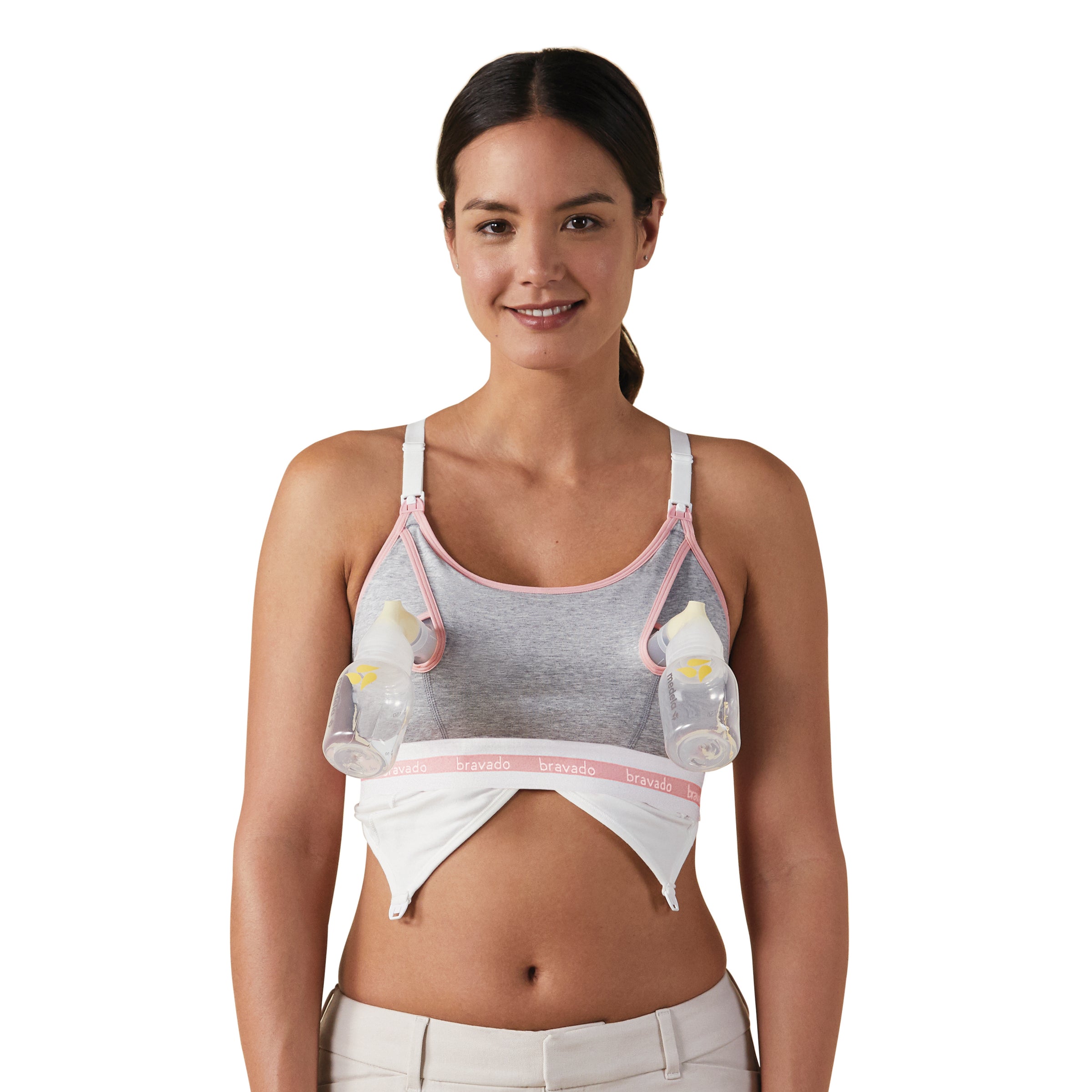 Clip & Pump Hands-Free Nursing Bra - Nursing & Maternity Clothes