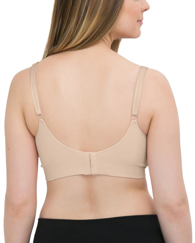 Kindred Bravely Simply Sublime Seamless Nursing Bra for F, G, H, I Cup |  Wireless Maternity Bra : : Fashion