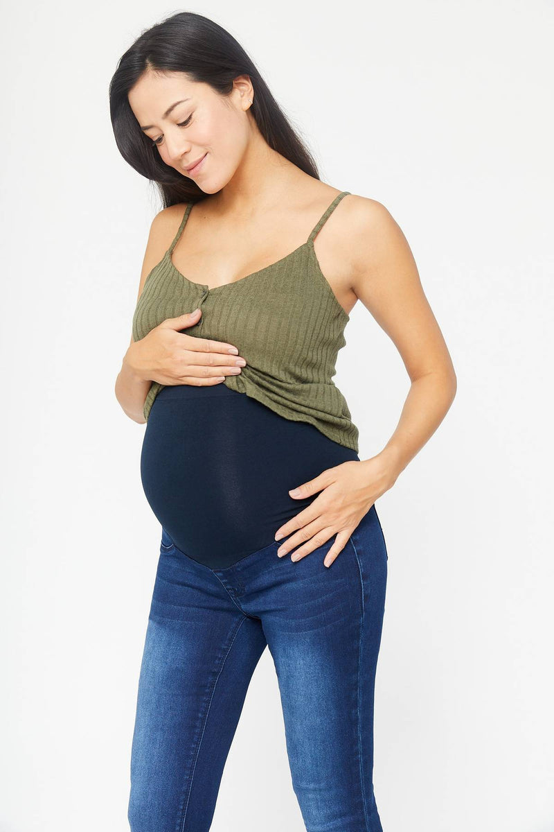 BUMP IT UP MATERNITY Blue Skinny Jeans