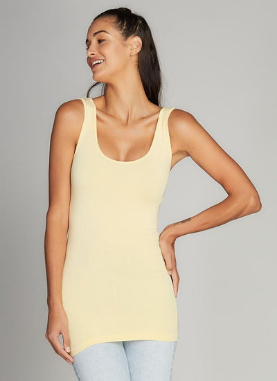 Bamboo Cotton Scoop Tank - Yo Mama Maternity