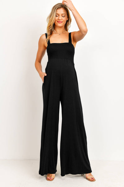 Square Neck Smocked Jumper - Yo Mama Maternity