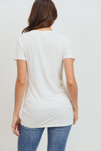Jersey Scoop Neck Tee - Nursing & Maternity Clothes