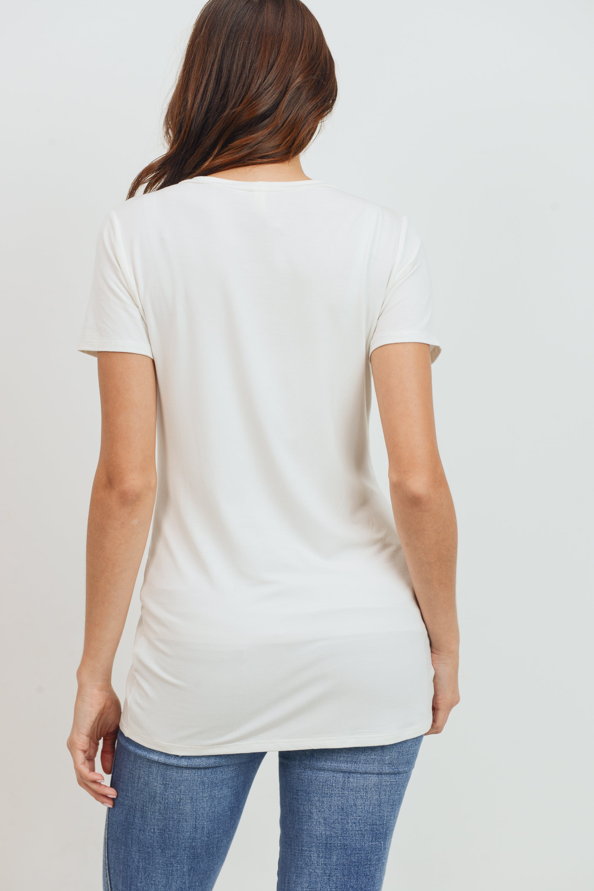 Jersey Scoop Neck Tee - Nursing & Maternity Clothes